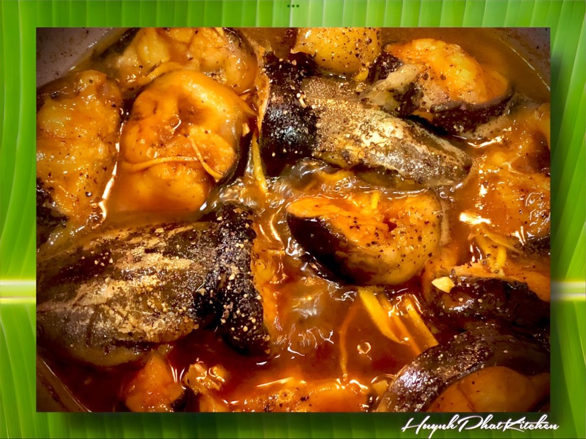 Cá Trê Kho Gừng
