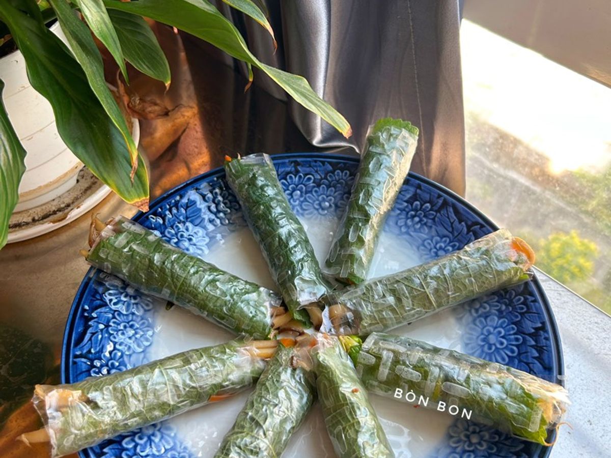 Nấm Cuộn Lá Mè Chay
