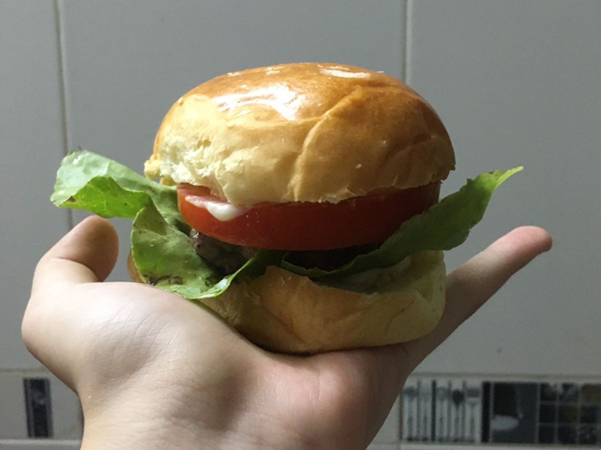 Hamburger(bánh mì nhân thịt bò phô mai)
