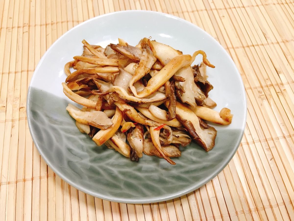 Nấm bào ngư áp chảo - Topping cho các món gỏi
