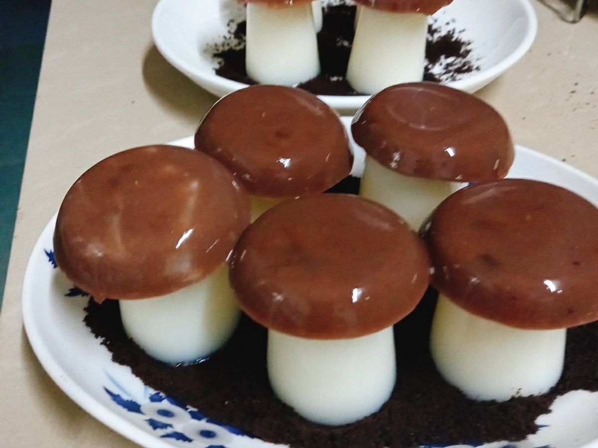Rau câu nấm đùi gà