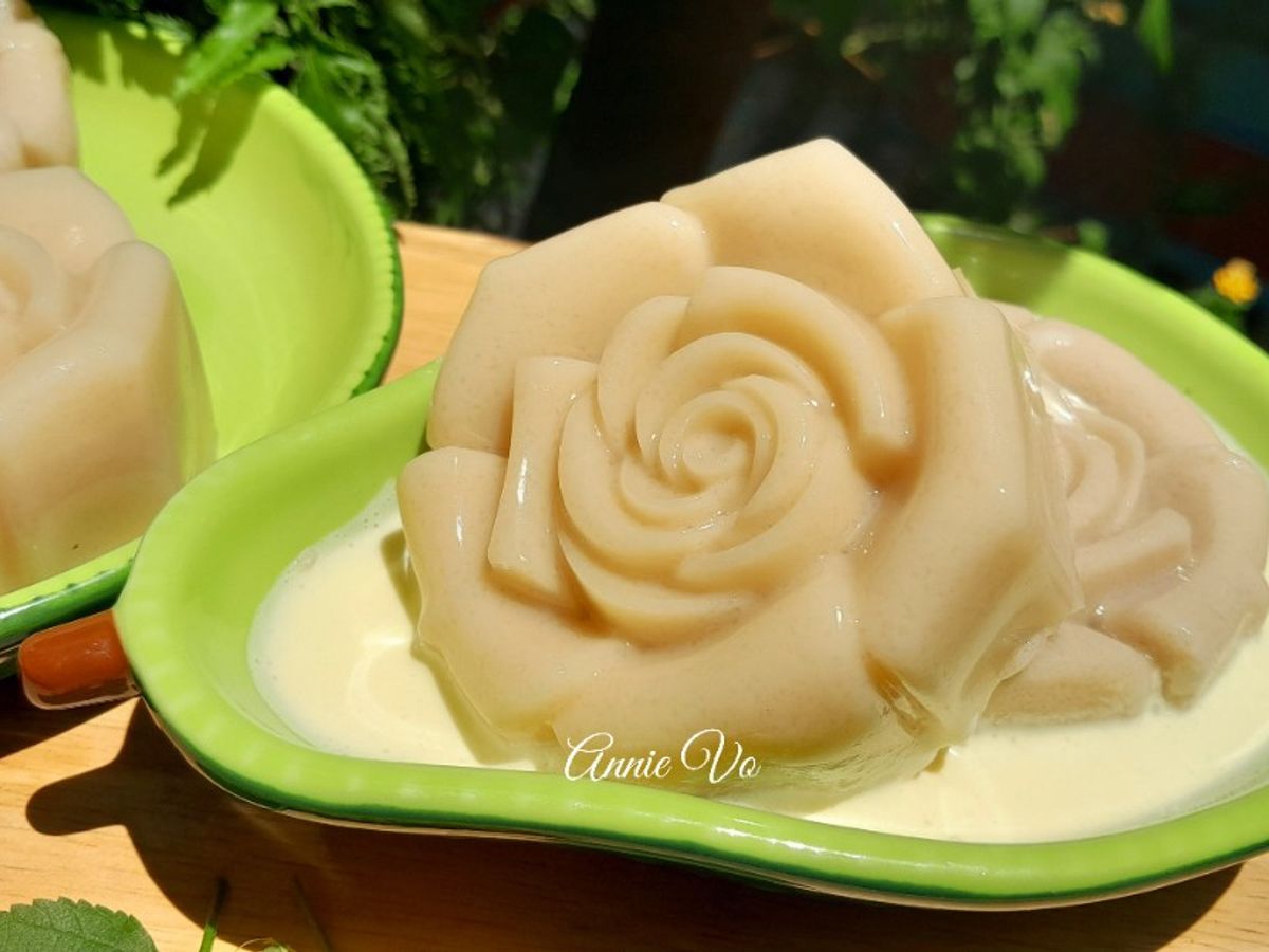 Rau câu sữa hạt