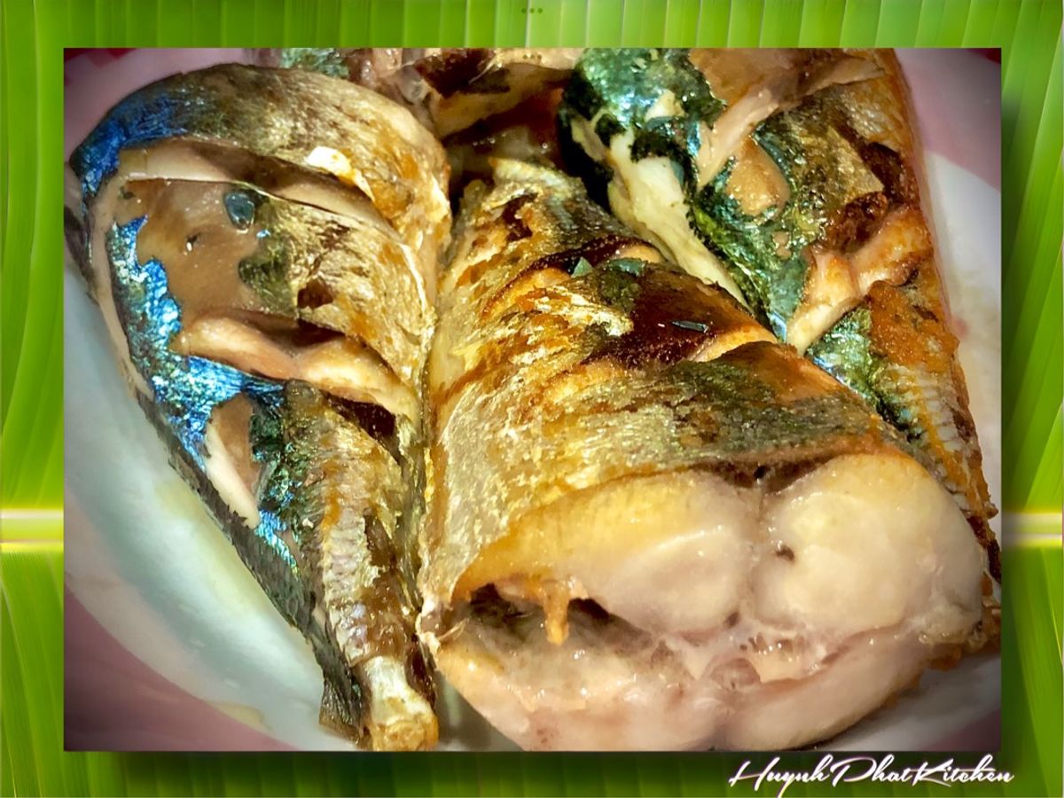 Cá Nục Gai Muối Chiên