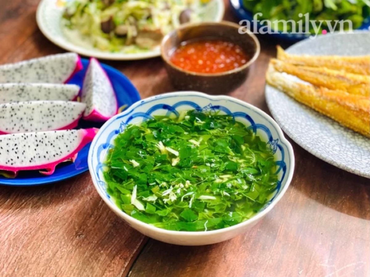 Canh Rau Nấu Thịt Cua