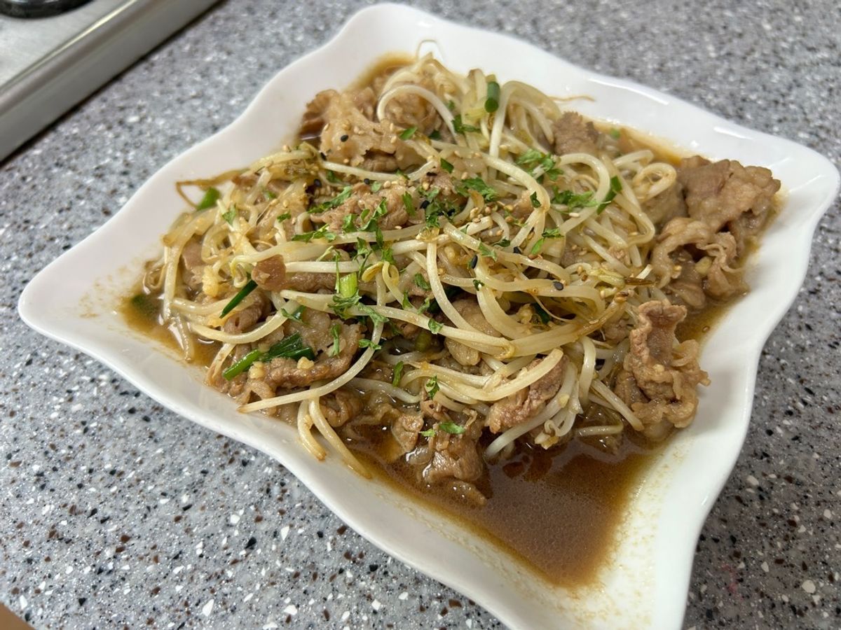 Giá đỗ xào bò 🐄