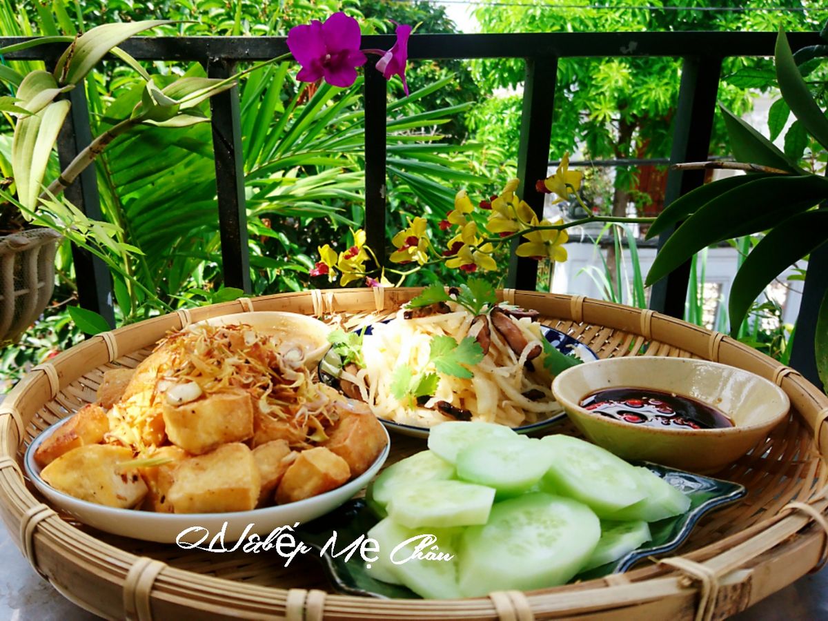 Cơm nhà đơn giản mà ngon 194 (Mâm cơm chay)