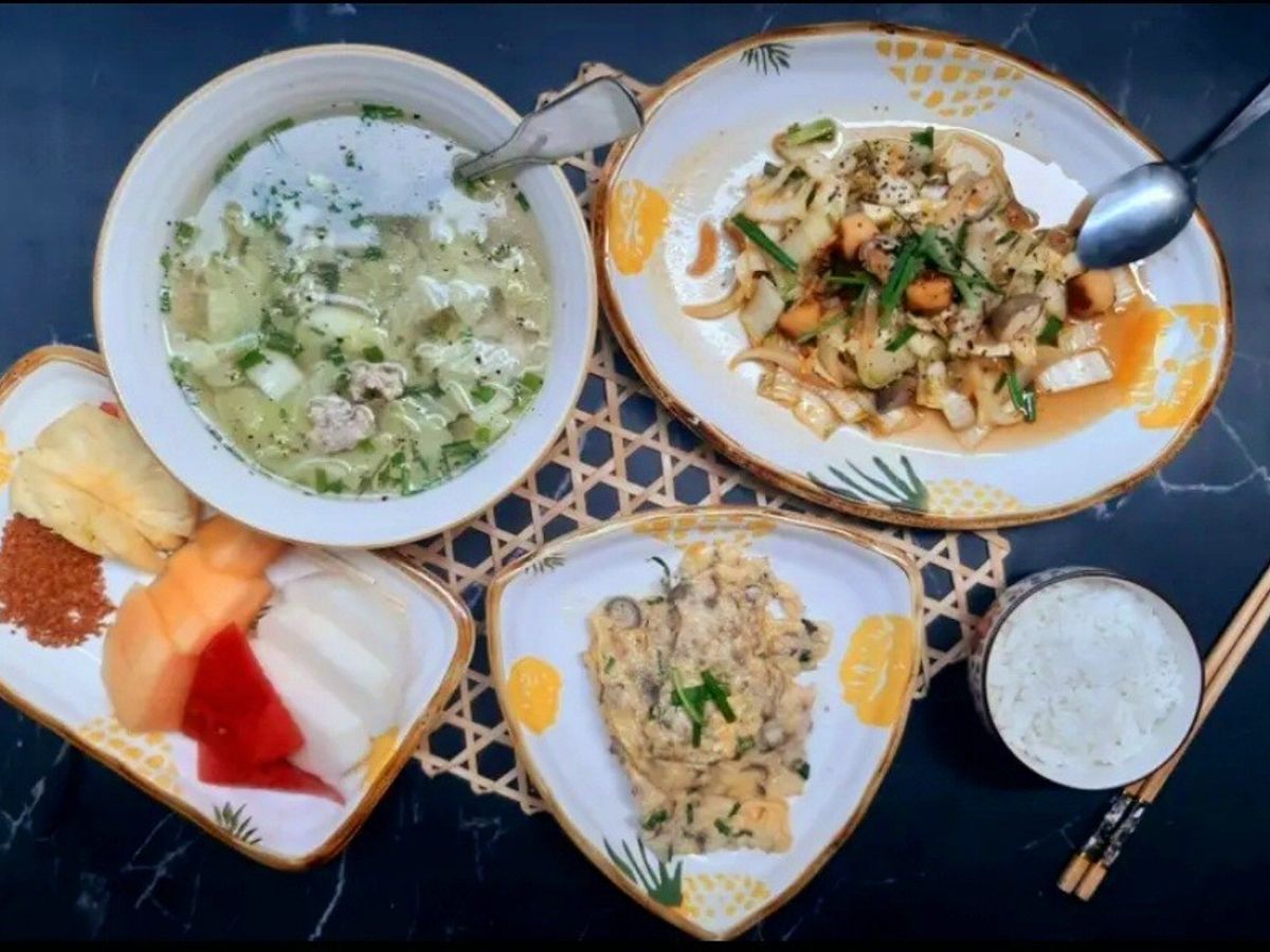 Cơm nhà thanh mát