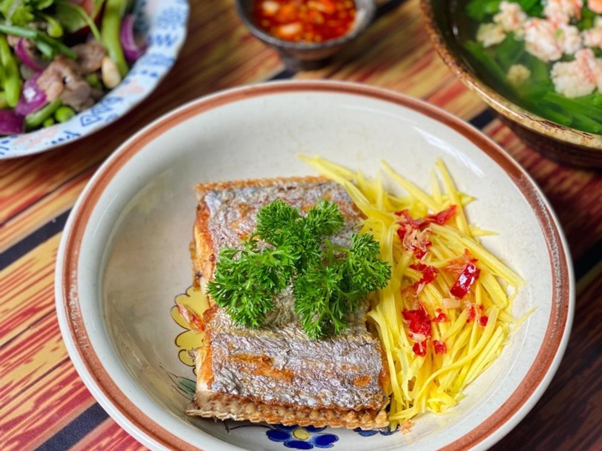 Cá Hố Chiên Xoài Bằm