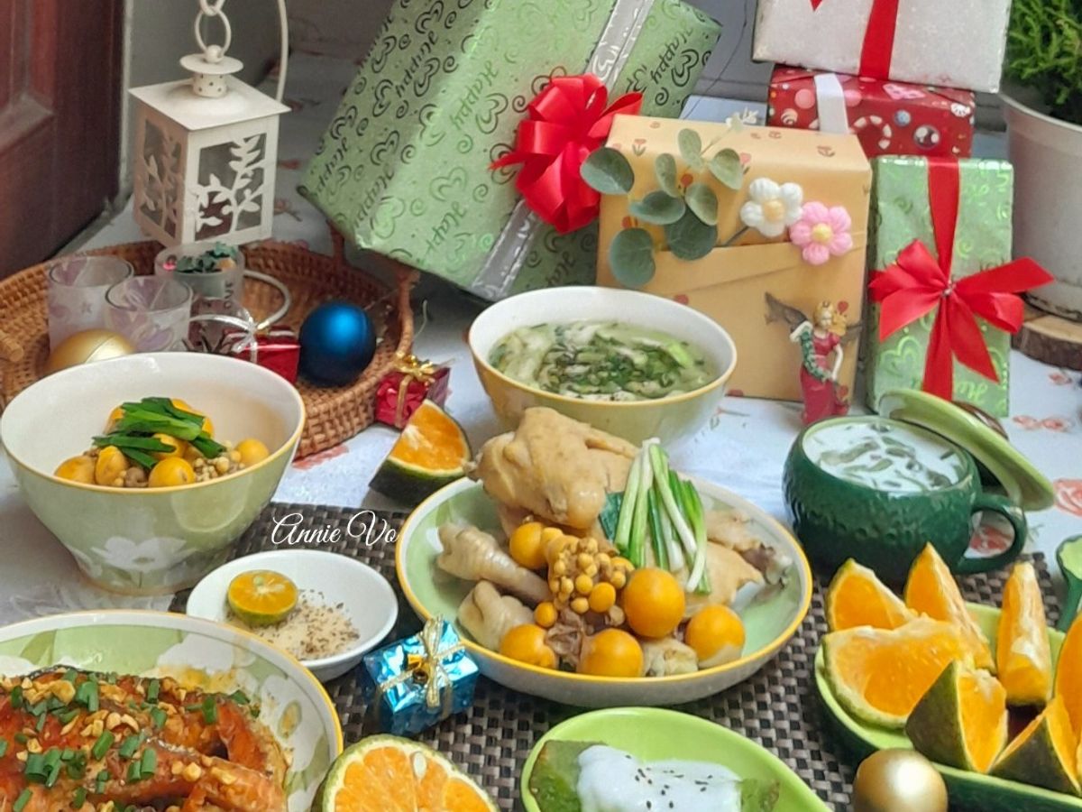 Cơm nhà dịp Noel