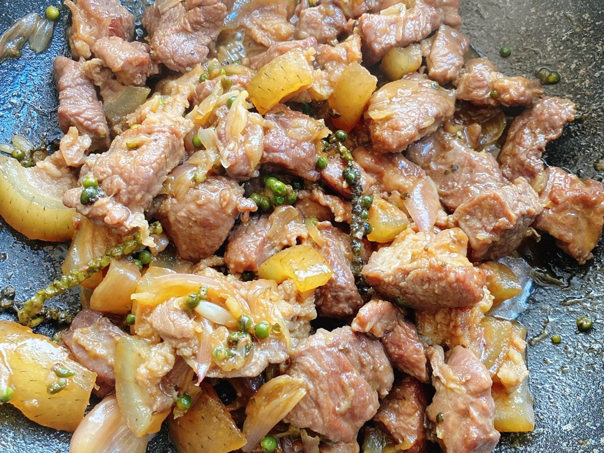 Heo Rừng Nấu Tiêu Xanh