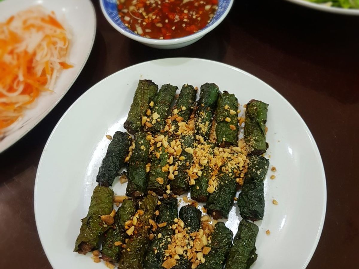 Bò cuốn lá lốt