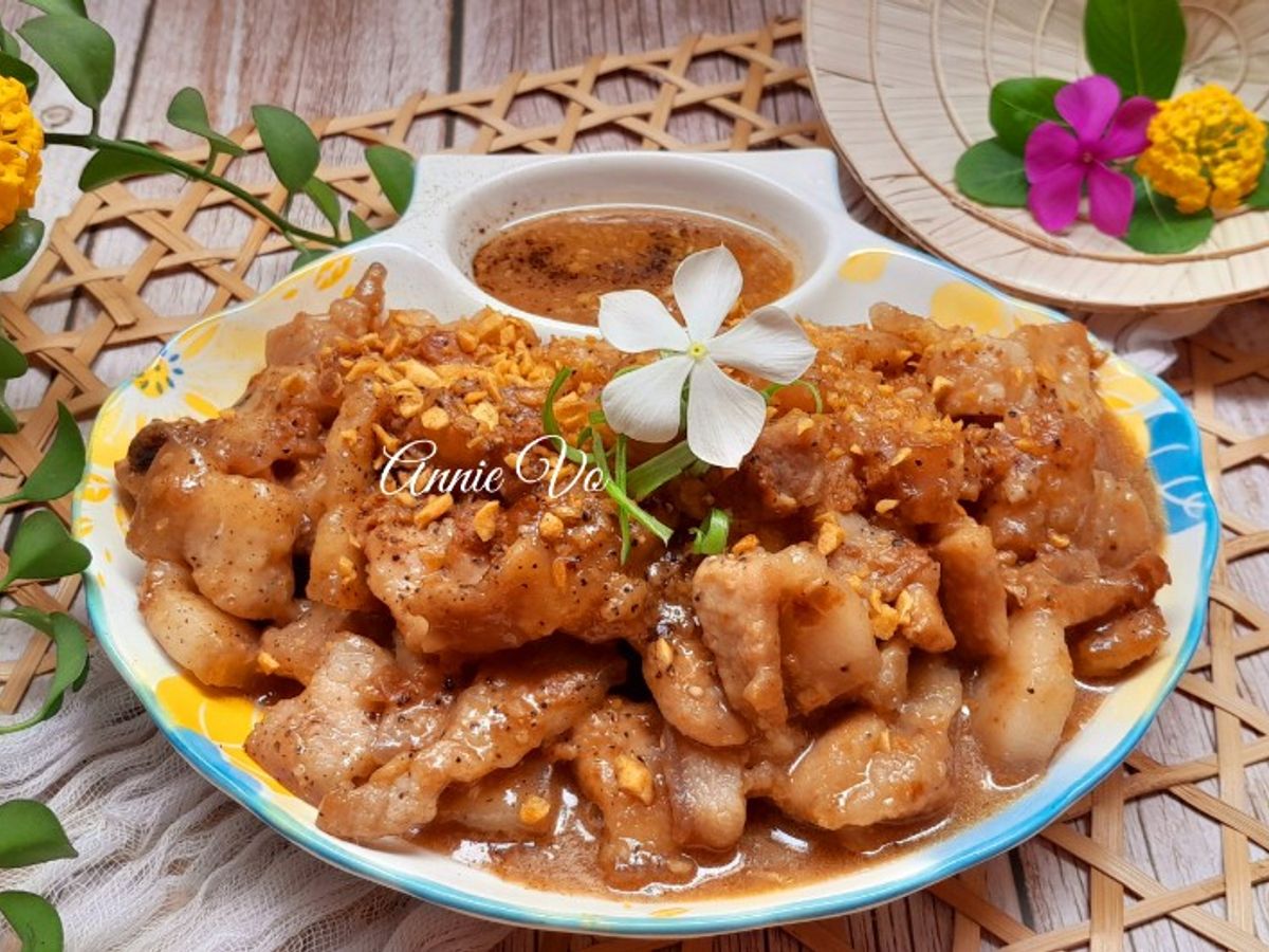 Thịt ba rọi rang me