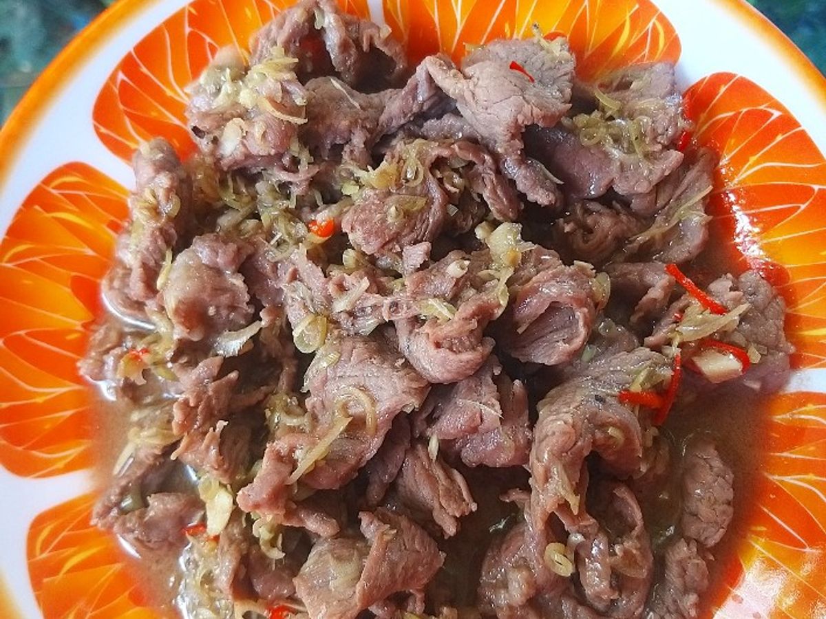 Bò xào sả ớt