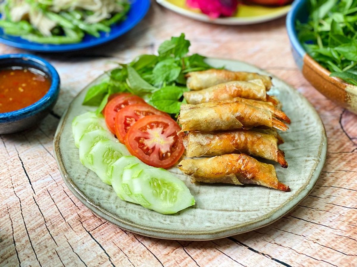 Chả Ram Tôm Đất