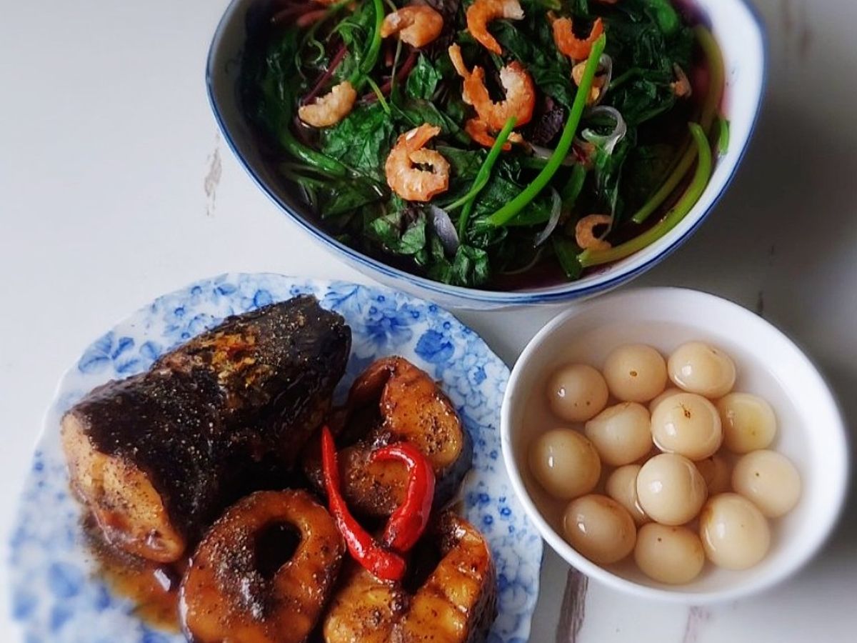 Mâm CƠM mùa hè