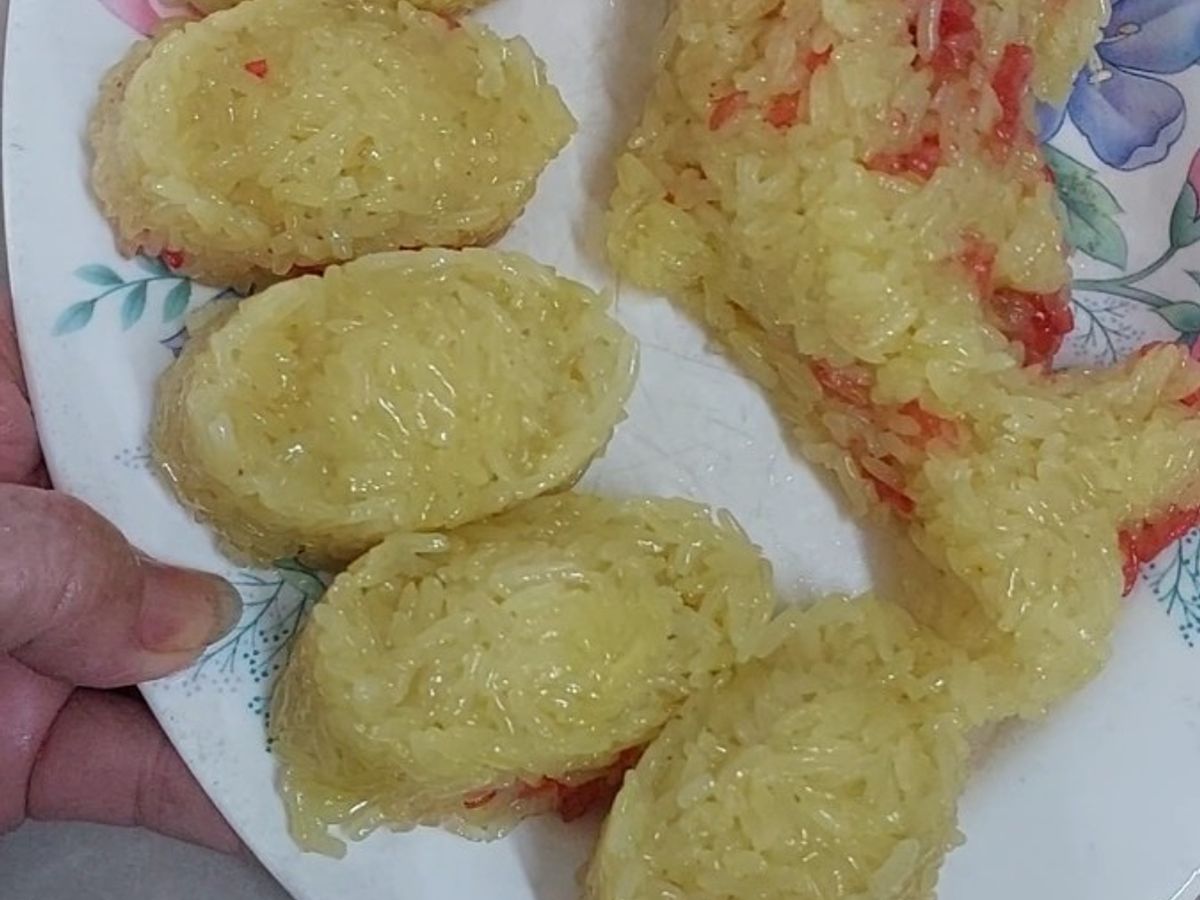 Xôi thỏi vàng cá koi