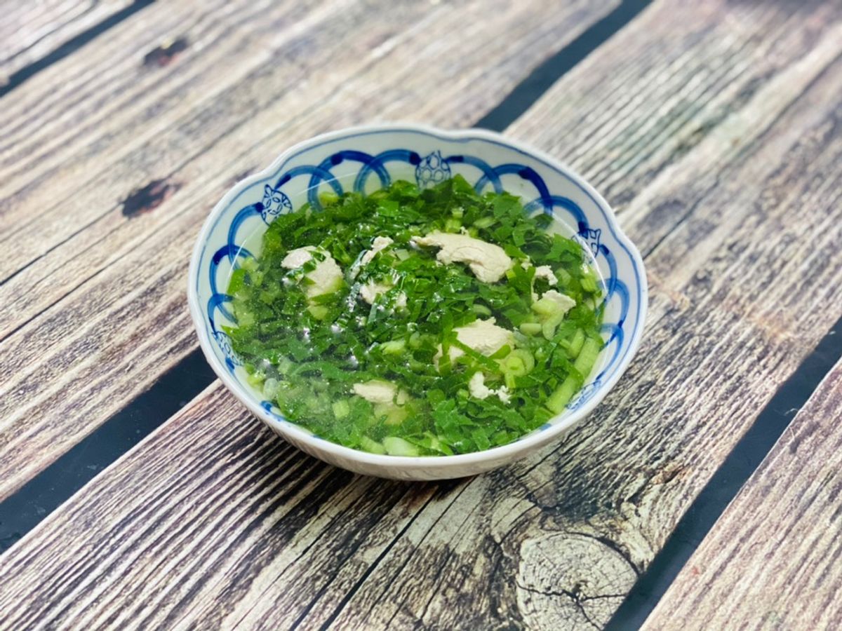 Canh Cải Ngọt Nấu Thịt Heo