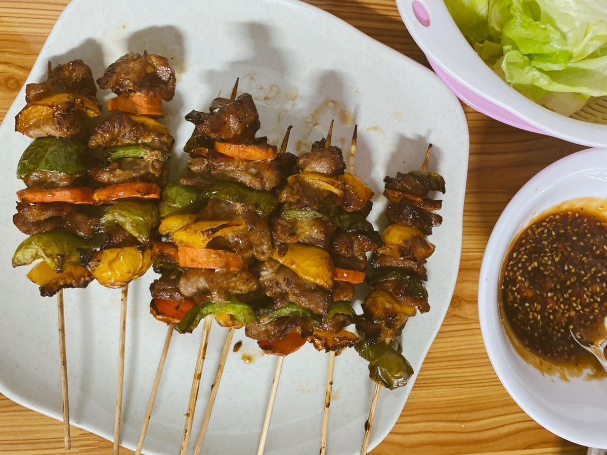 Thịt xiên nướng
