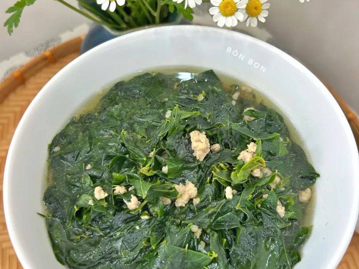 Canh Rau Ngót Thịt Băm