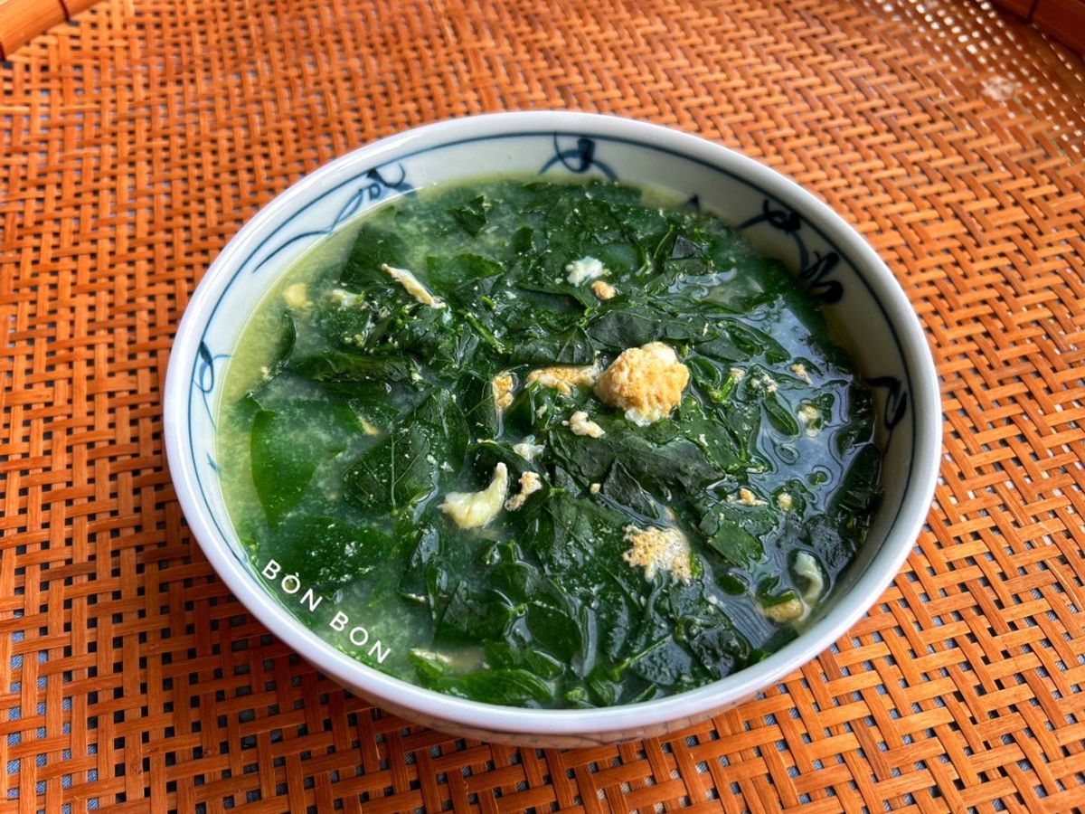 Canh Rau Ngót Nấu Trứng