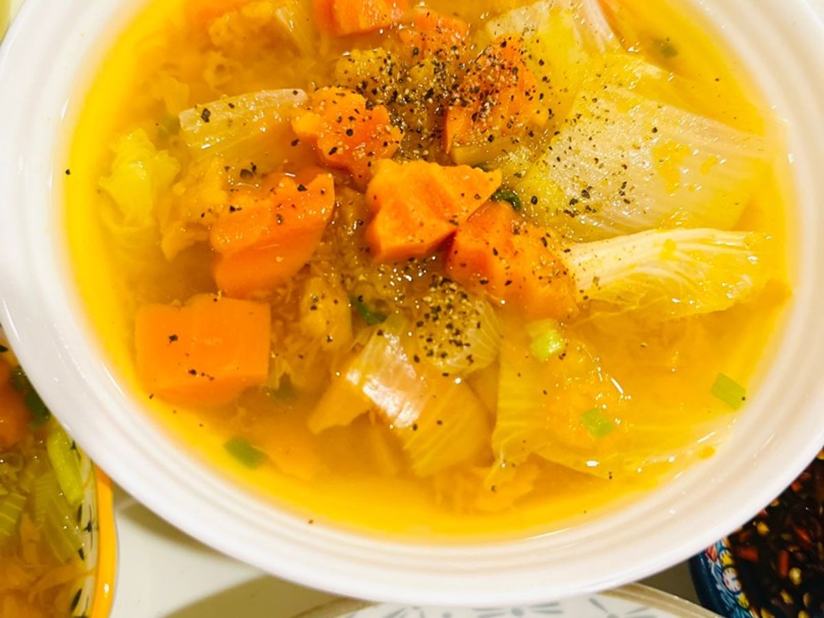 Súp rau củ - Harvard vegetable soup 🍲