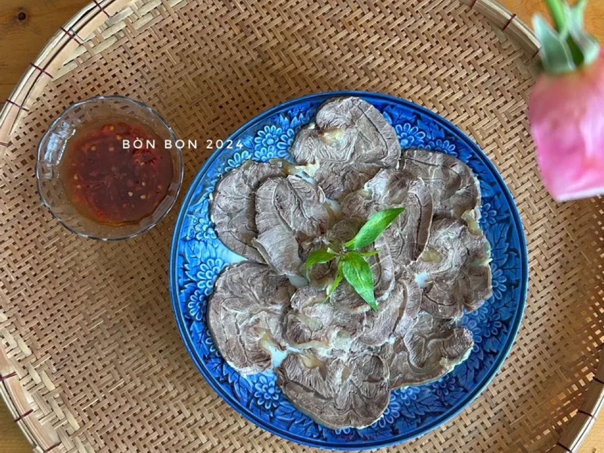 Bắp Bò luộc Sả - Cách pha nước mắm me