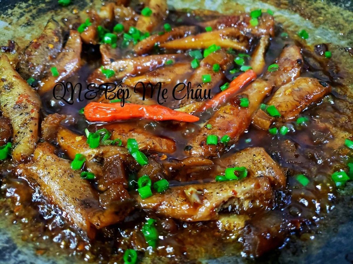 Cá bống biển kho keo