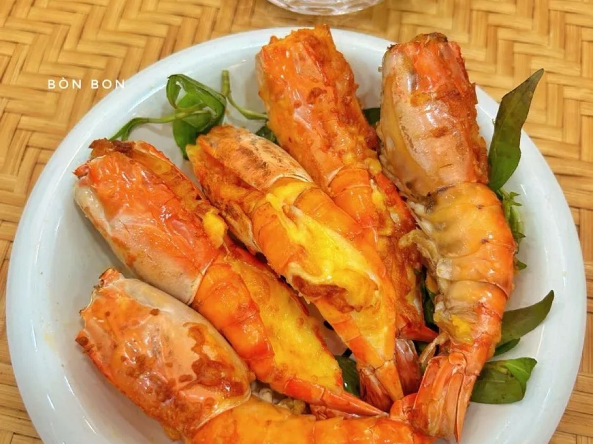 Tôm Càng Nướng Phô Mai