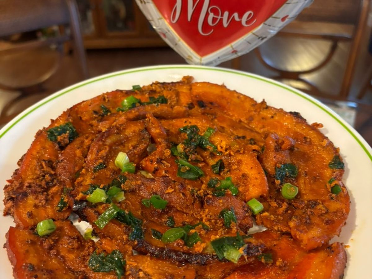Thịt ba rọi chiên mắm