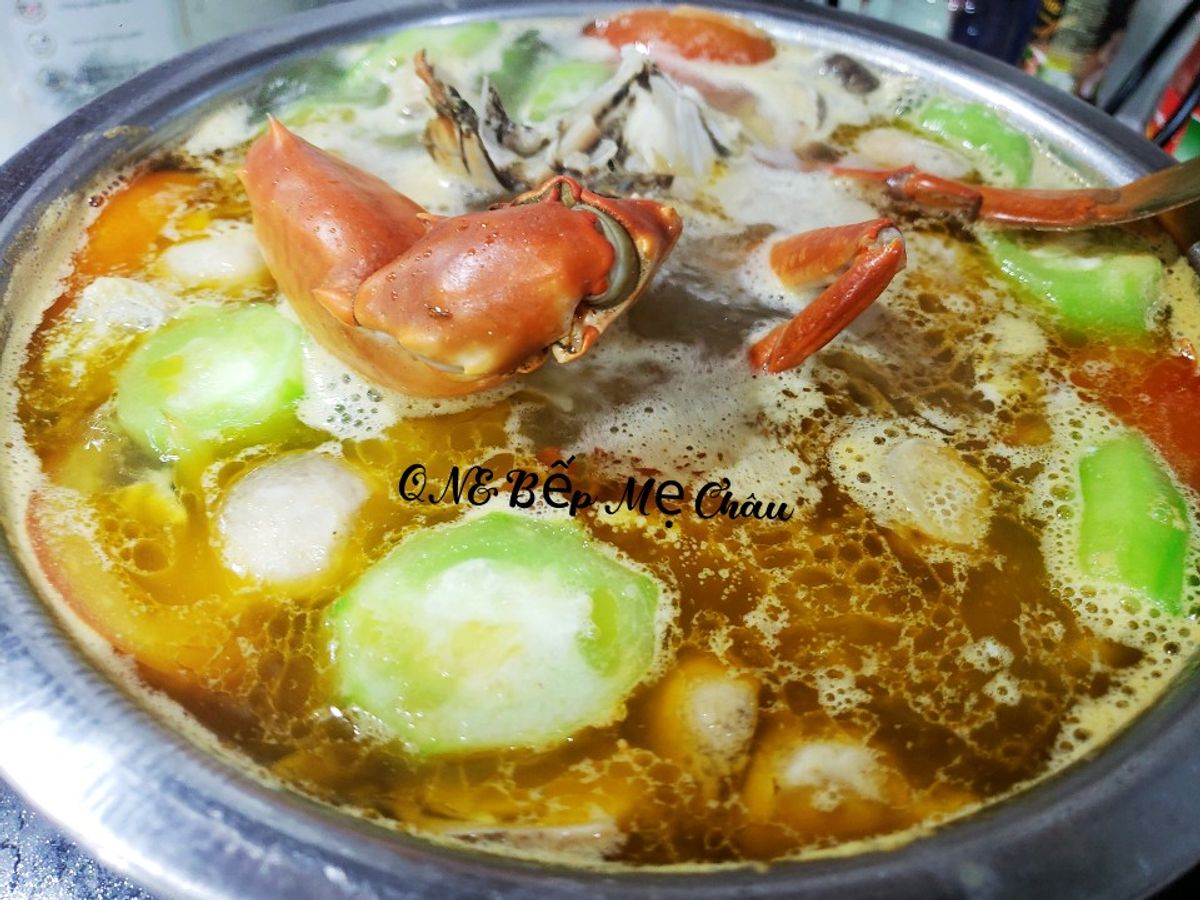 Lẩu cua biển