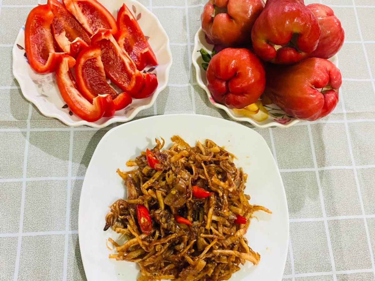 Mực rim me chua ngọt