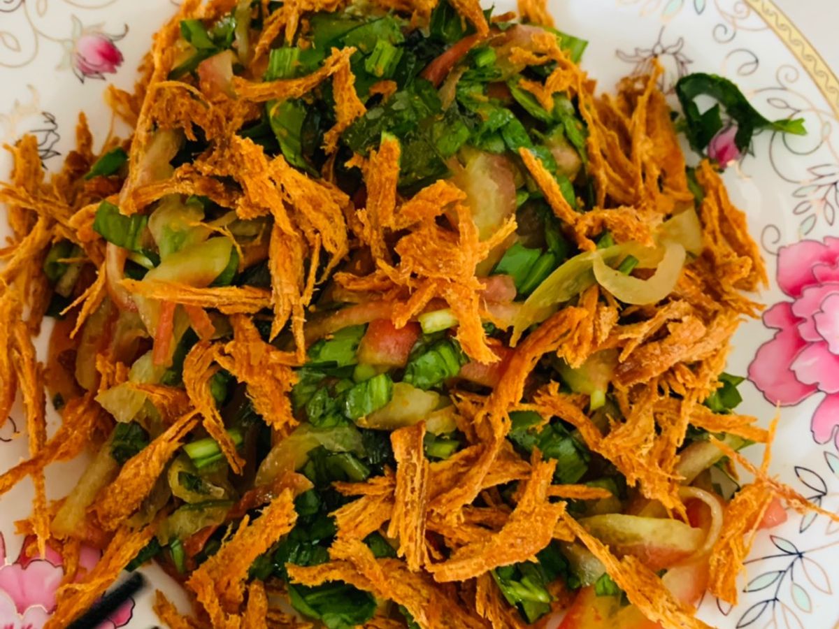 Gỏi dưa hấu bò khô