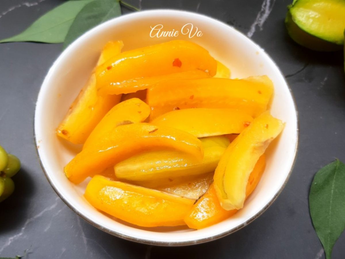 Khế lắc muối tôm