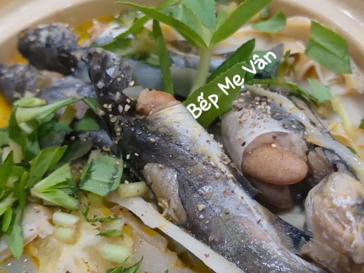 Cá Chốt Om Măng Chua Khế Chuối Chát