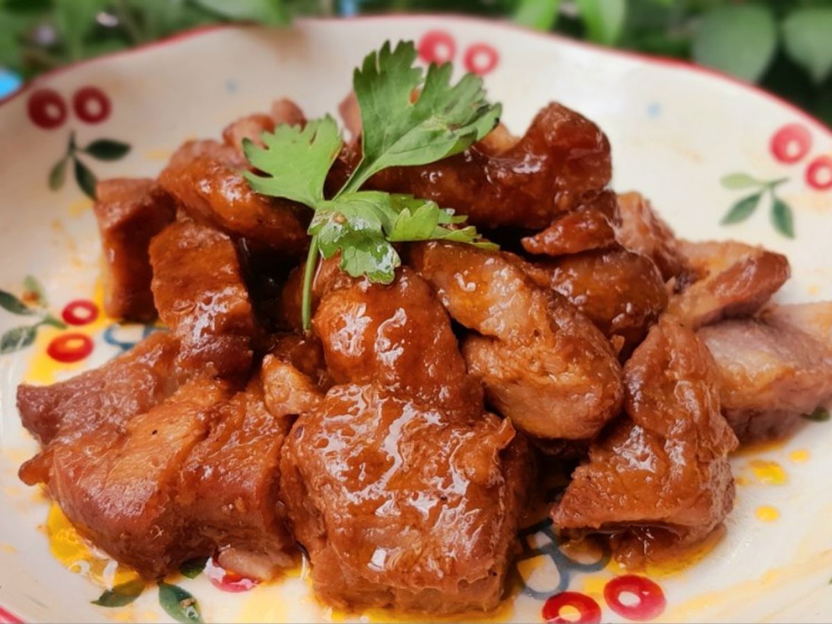 Thịt xá xíu rim