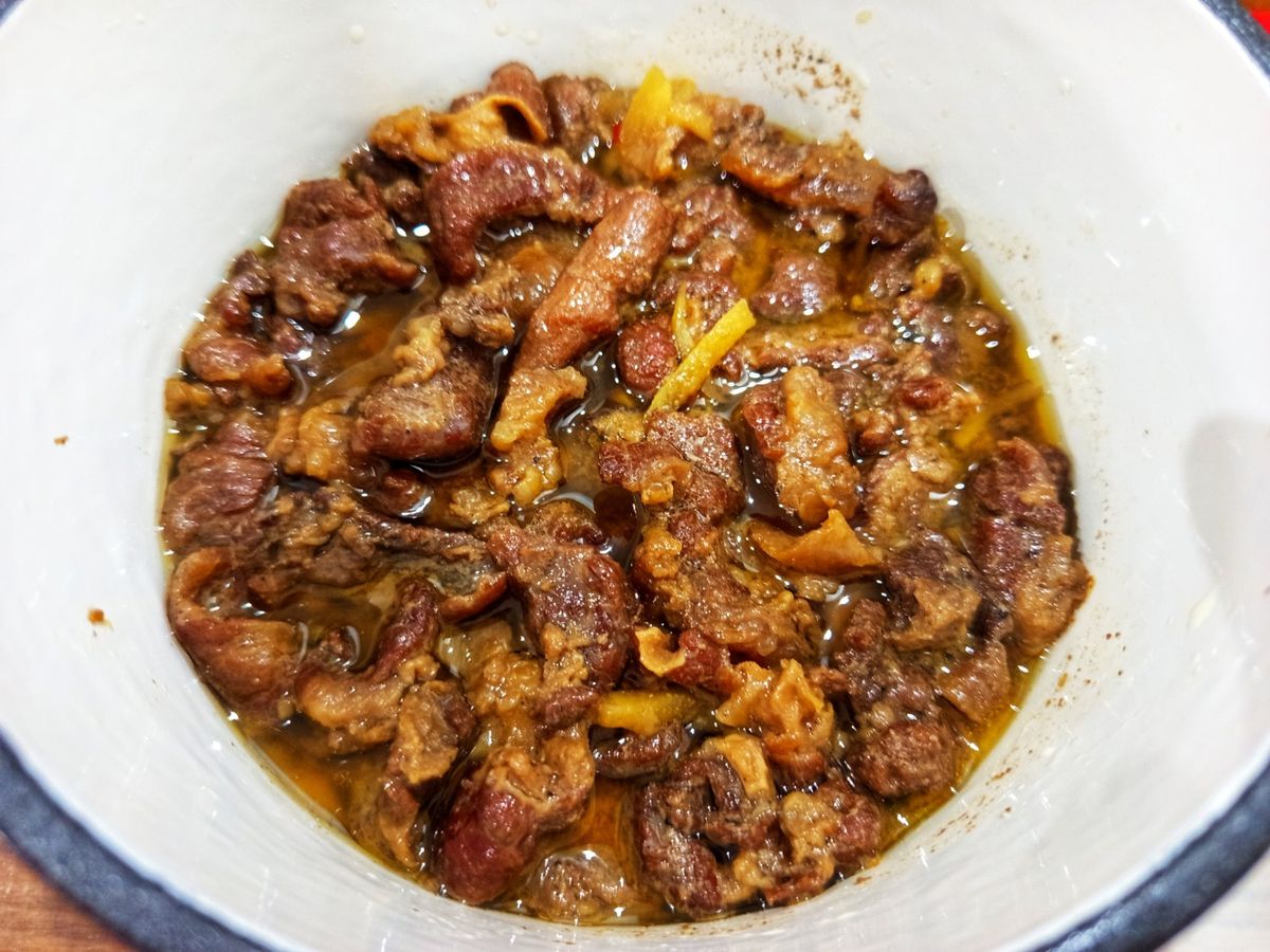Bò kho gừng