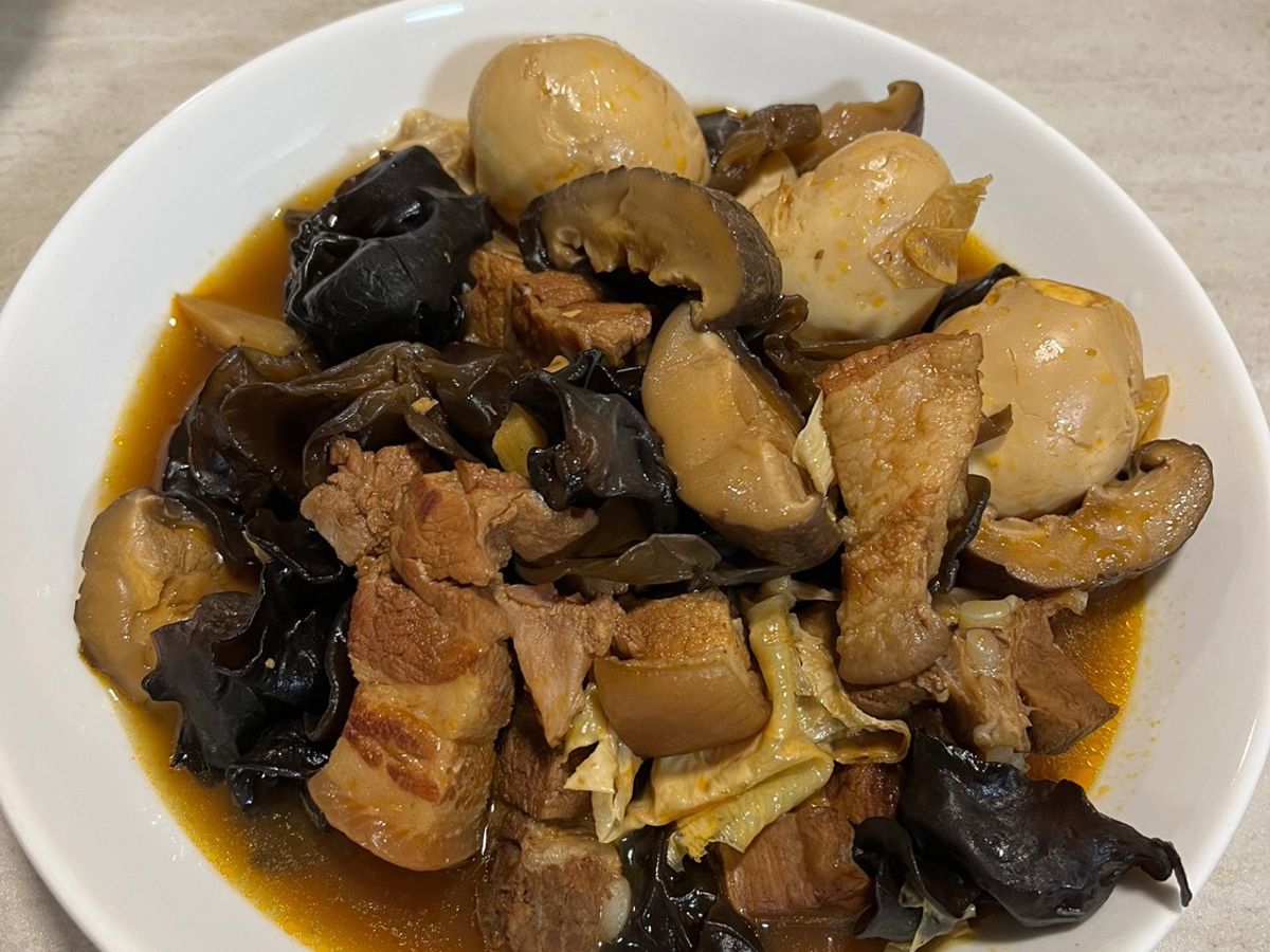Thịt heo kho kiểu Hoa