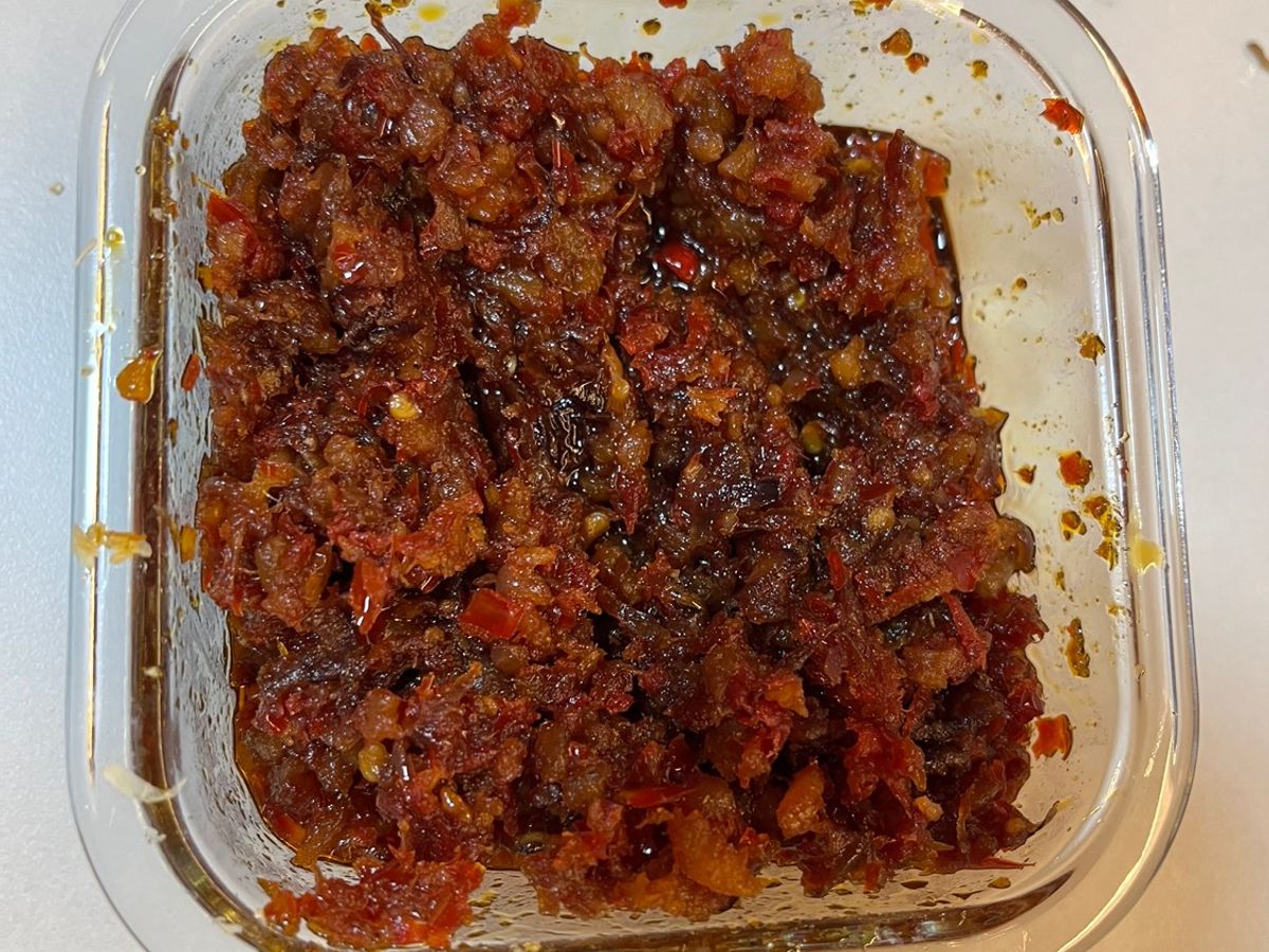 Sốt ớt mắm tôm (Sambal Belacan Malaysia)