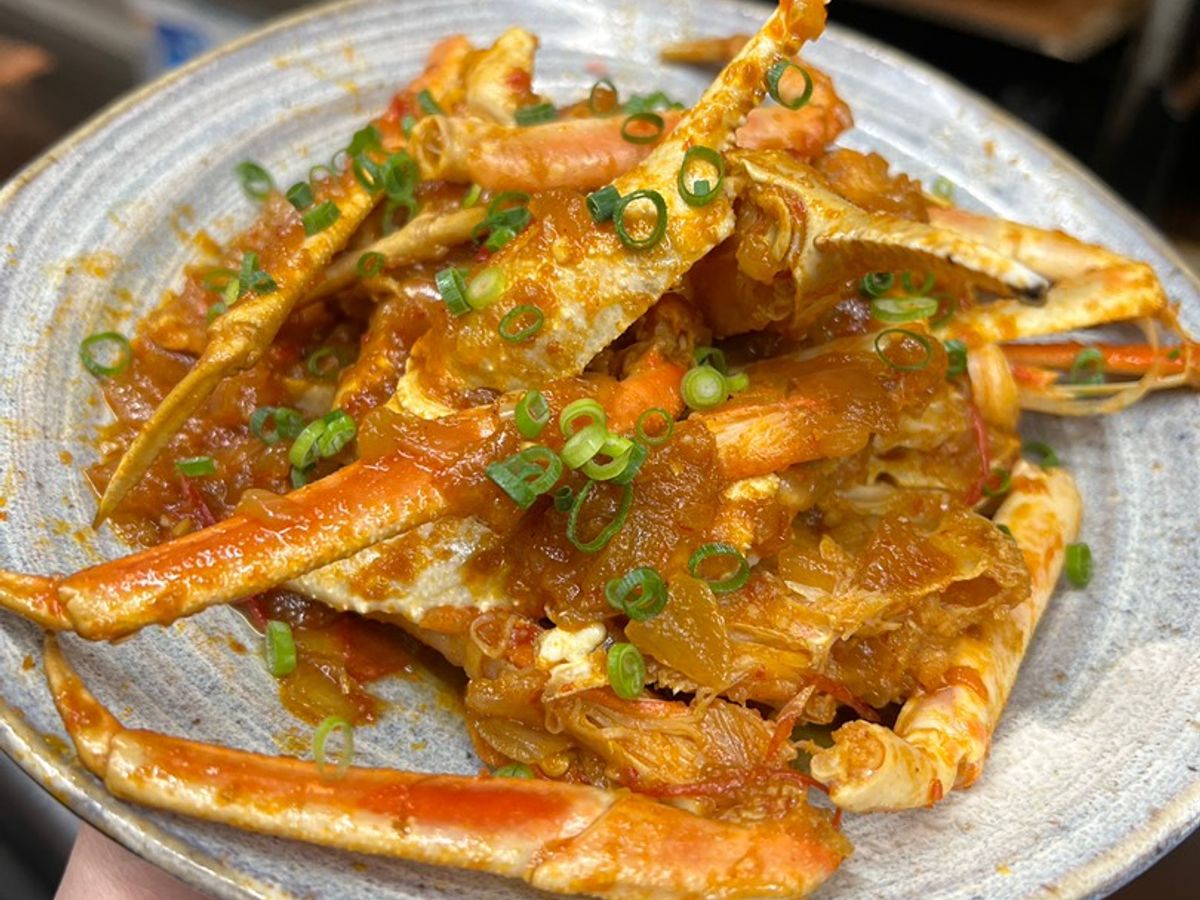 Cua tuyết xào cay 🦀