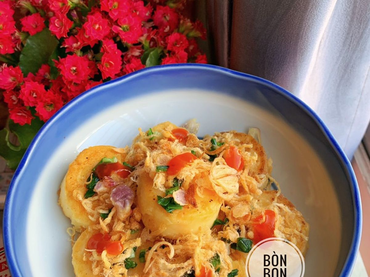 Đậu Hũ Trứng Chà Bông Mỡ Hành