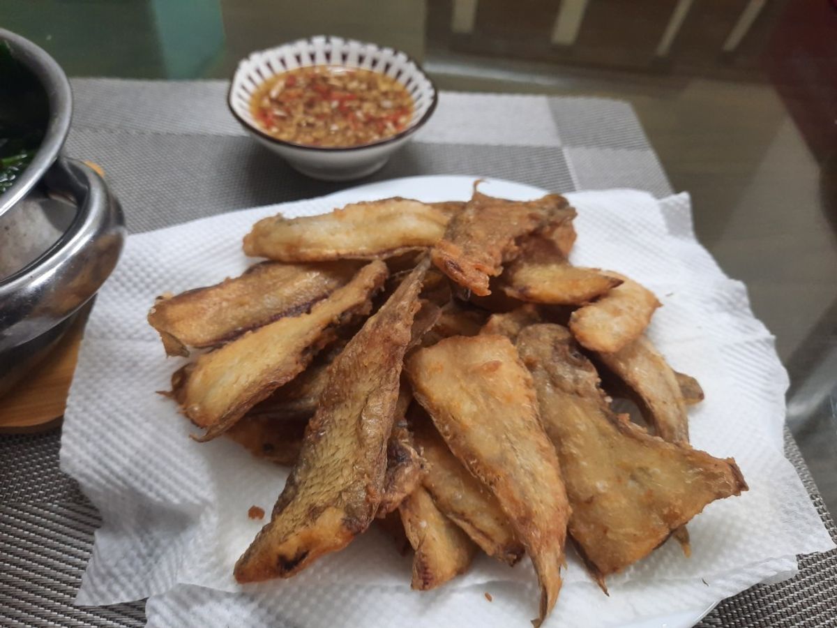 Cá bơn chiên giòn