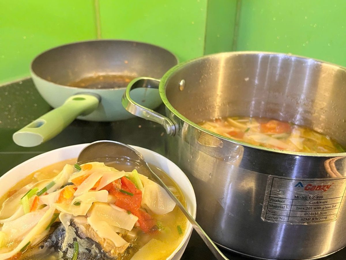 Canh chua măng cá