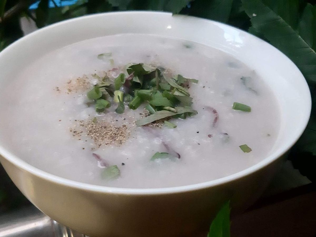 Cháo mực (mực nang và mực ống)