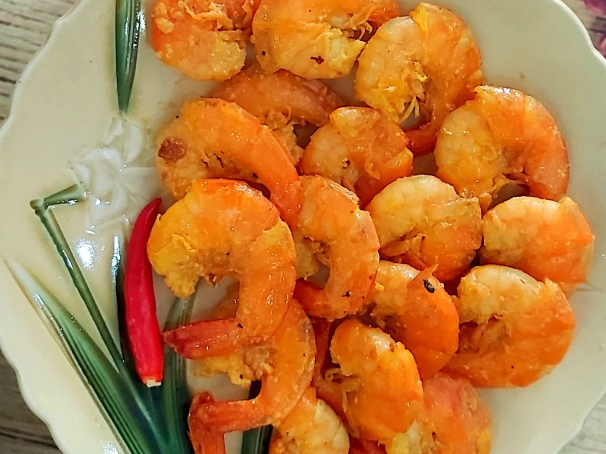 Tôm rang mắm