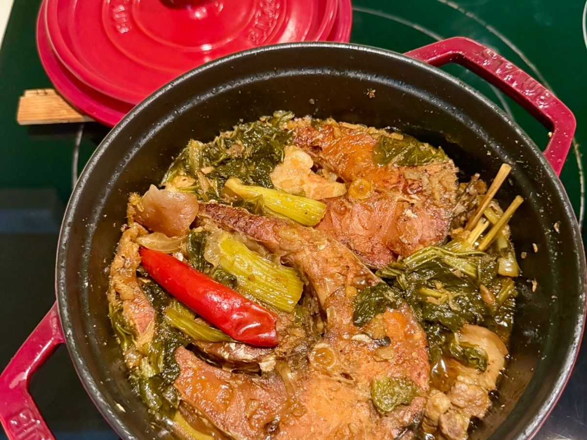 Cá kho dưa