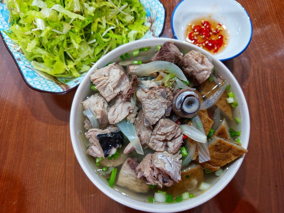 Bún cá ngừ - bún cá dầm