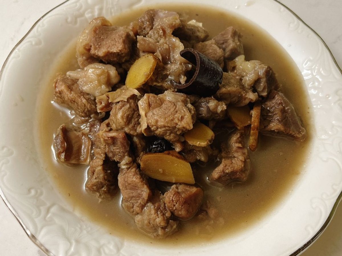 Bò kho gừng