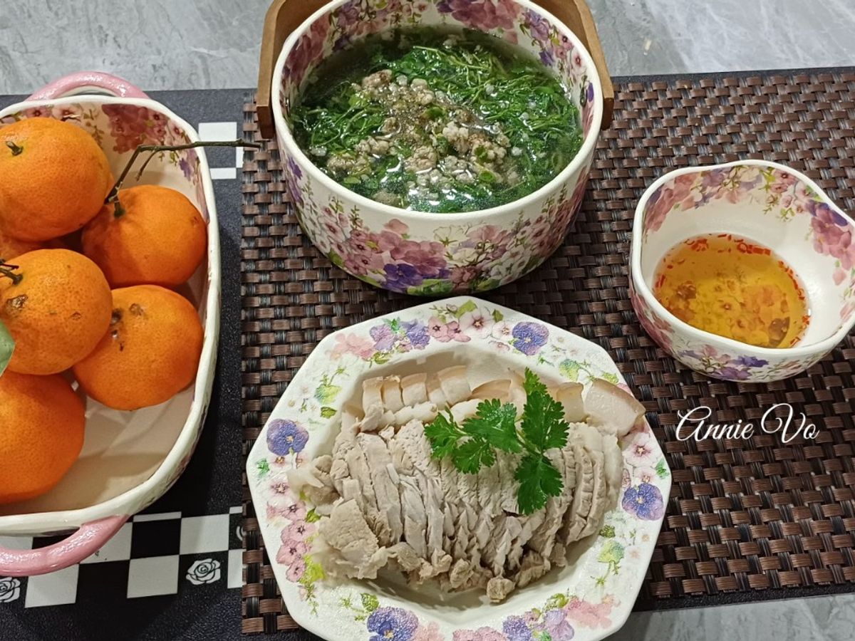 Mâm cơm 100k