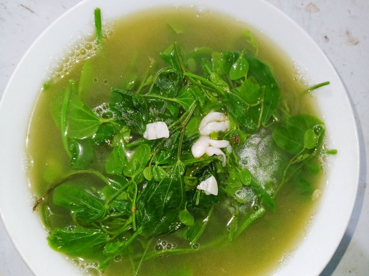 Canh rau bướm