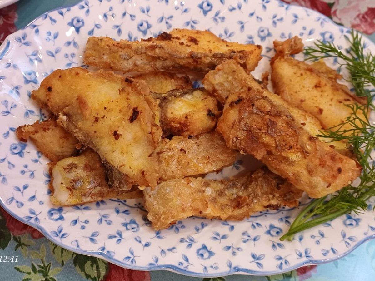 Phi lê cá rô phi chiên giòn